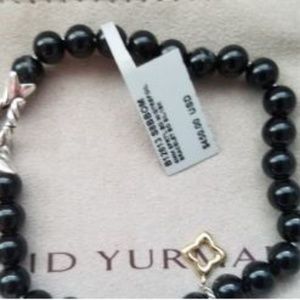 David Yurman Jewelry - David Yurman Onyx Bead Bracelet NWT David Yurman Jewelry - David Yurman Onyx Bead Bracelet NWT